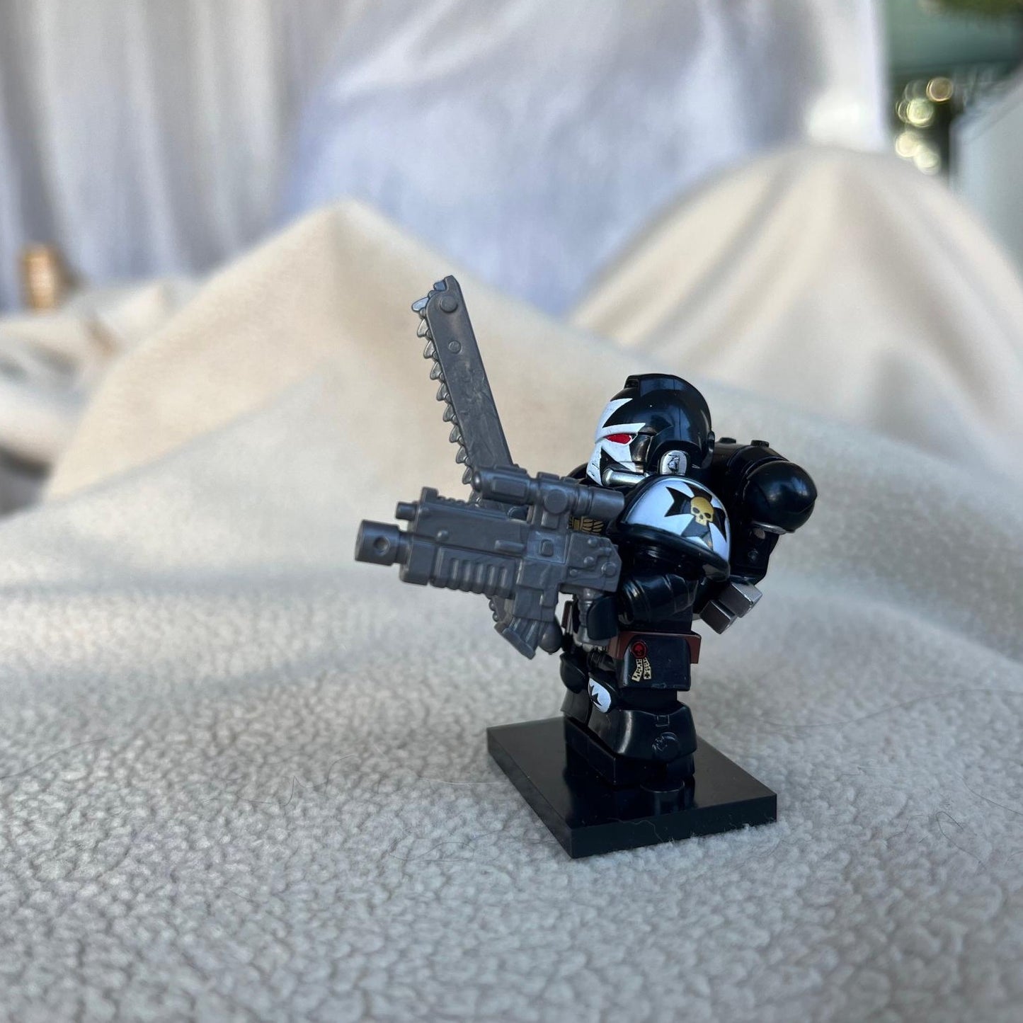 Black Templars Lego Figurine