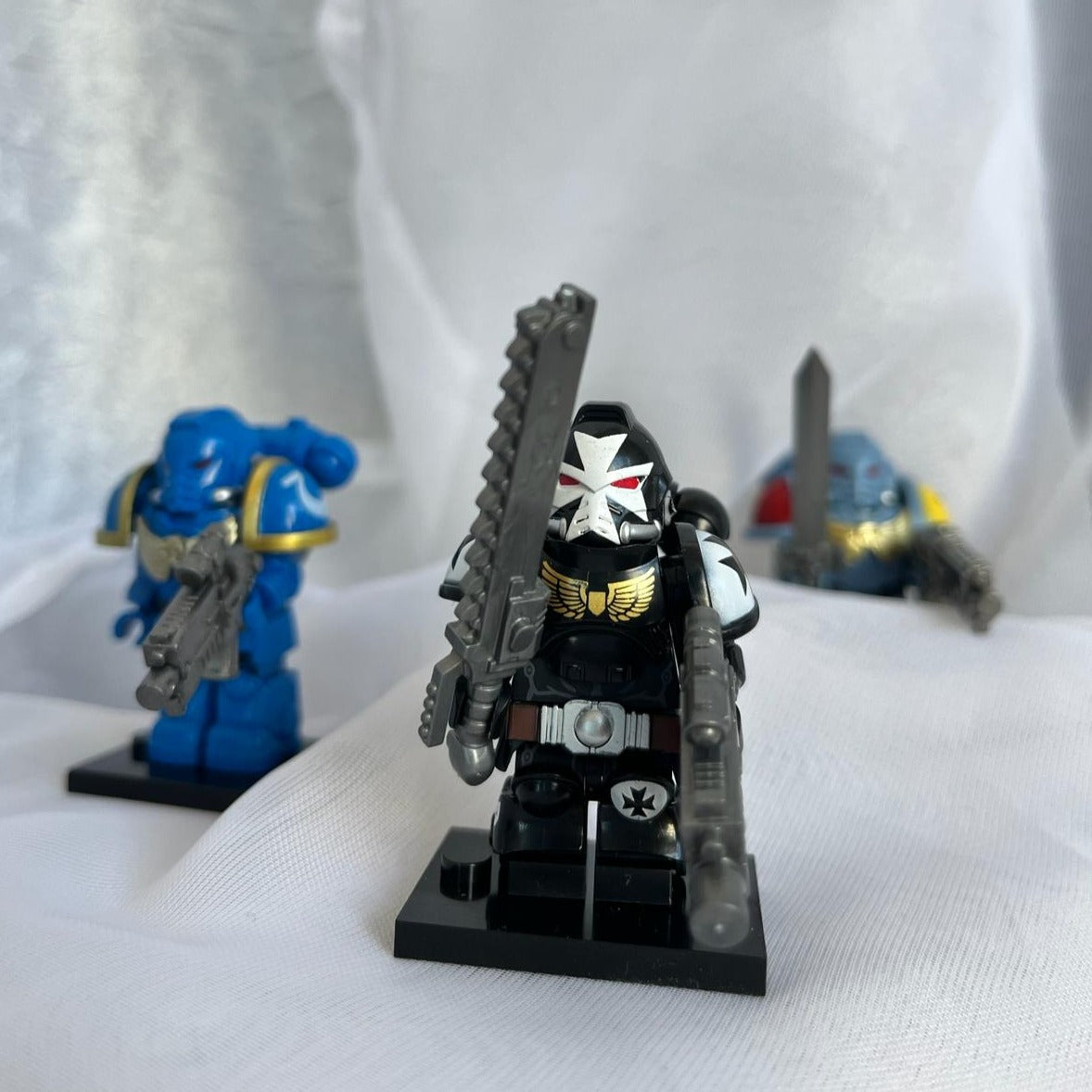 Black Templars Lego Figurine