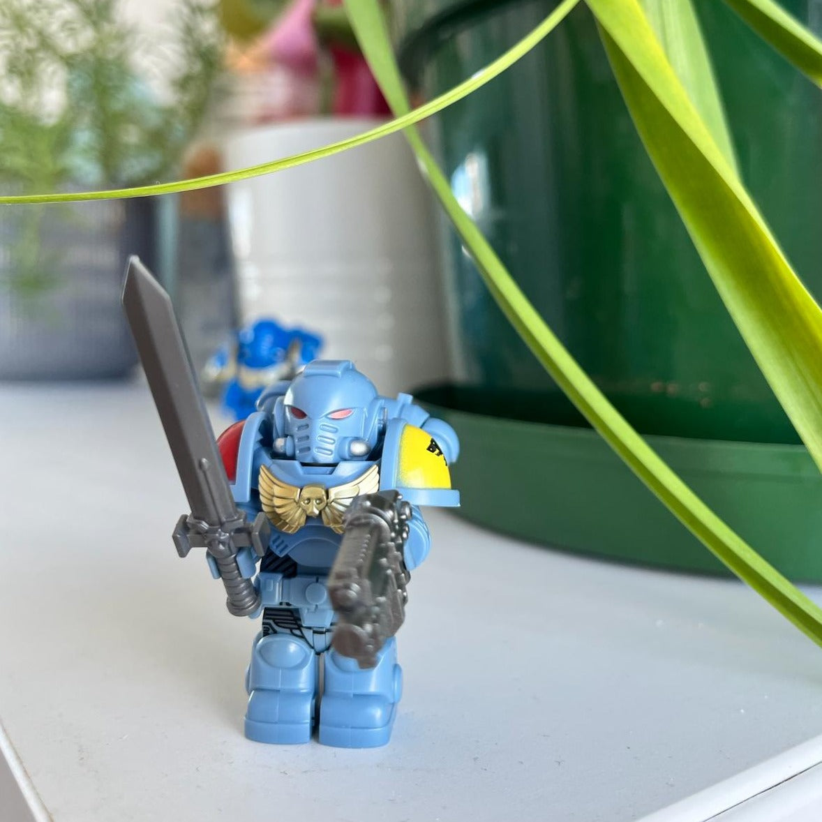 Space Wolves Lego Figurine