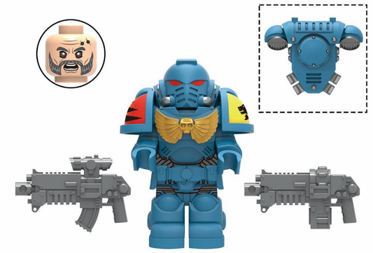 Space Wolves Lego Figurine