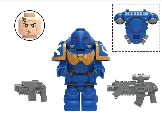 Ultramarine Lego Figurine