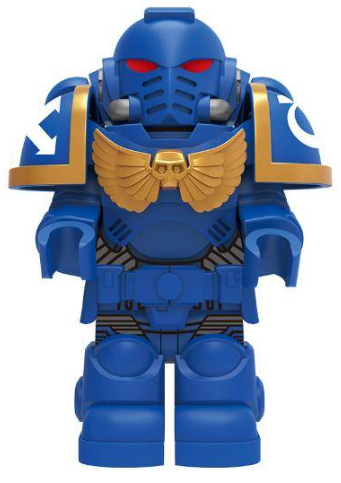 Ultramarine Lego Figurine